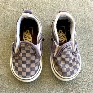 Vans Slip-Ons Toddler Boy 4 gray